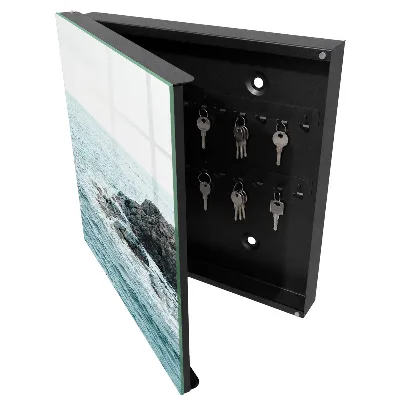 Schlüsselschrank Meereswellen