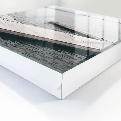 Schlüsselkasten modern Holzsteg