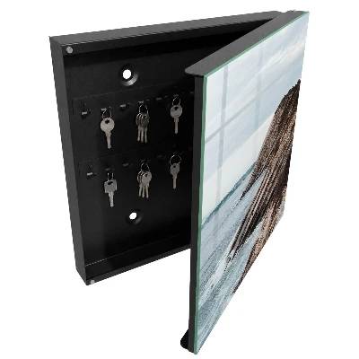 Schlüsselschrank für den Flur Küstenlandschaft