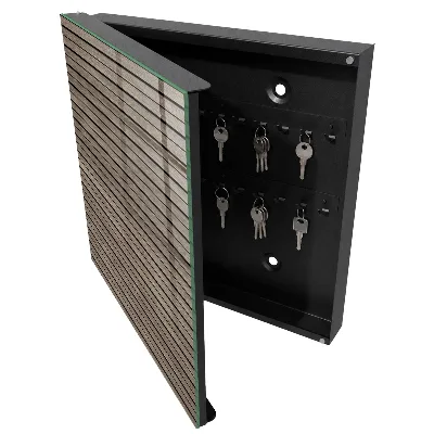Schlüsselschrank Holzbretter