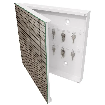 Schlüsselschrank Holzbretter