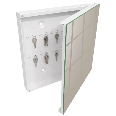 Schlüsselschrank Warmes Grau