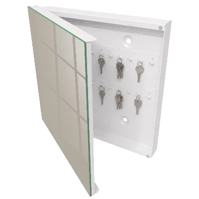 Schlüsselschrank Warmes Grau