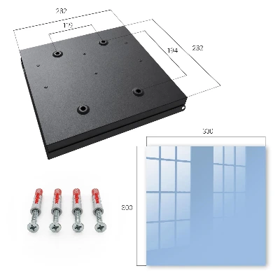 Schlüsselschrank Babyblau