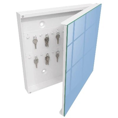 Schlüsselschrank Babyblau