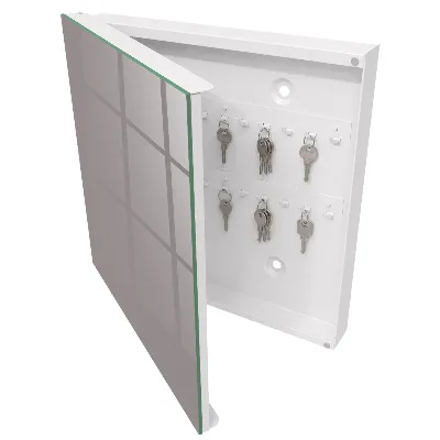 Schlüsselschrank Aschgrau
