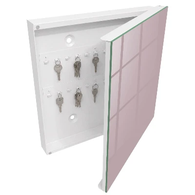 Schlüsselschrank für den Flur Pastelllila