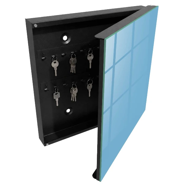 Schlüsselschrank Blaue Farbe