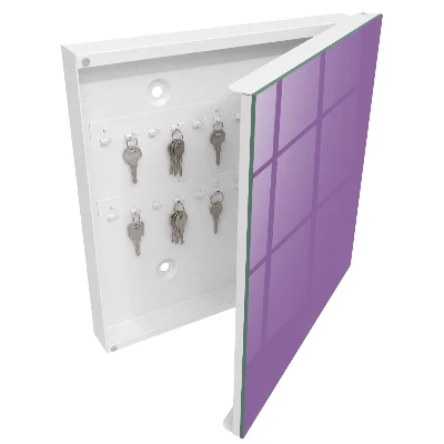Schlüsselkasten modern Violett