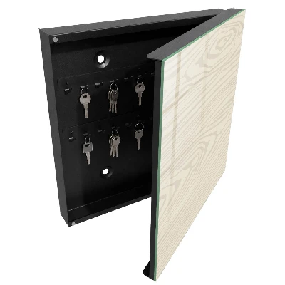 Schlüsselschrank Holzmuster