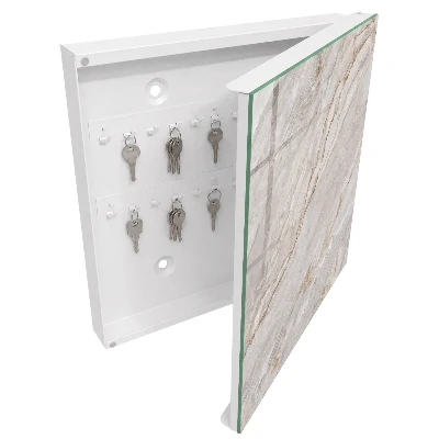 Schlüsselschrank Grauer Marmor