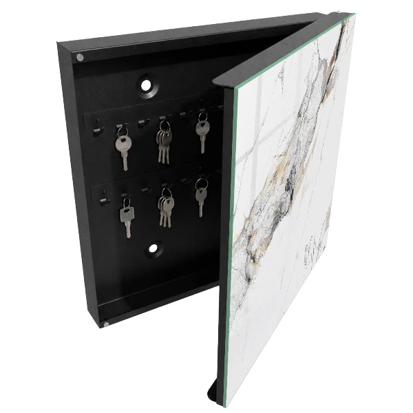 Schlüsselschrank Marmor-Eleganz