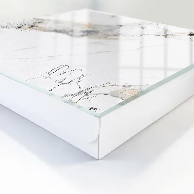 Schlüsselschrank Marmor-Eleganz