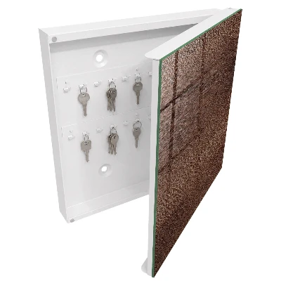 Schlüsselschrank Braunes Holz