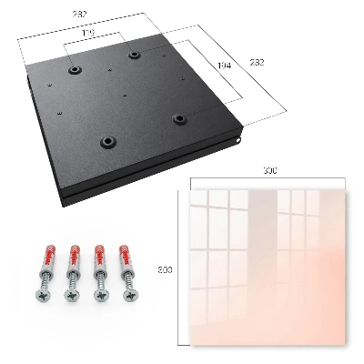 Schlüsselschrank Pastellminimalismus