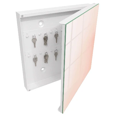 Schlüsselschrank Pastellminimalismus