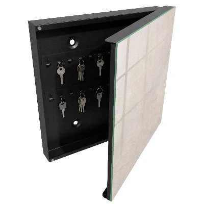Schlüsselschrank Betonstruktur