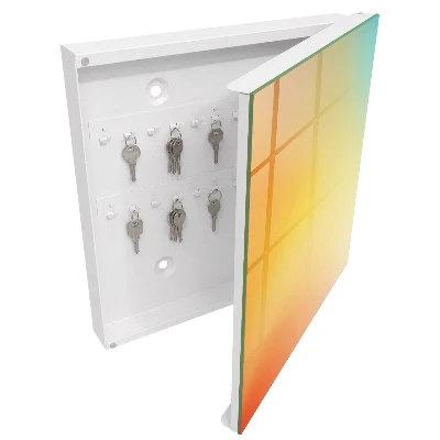 Schlüsselschrank Farbverlauf