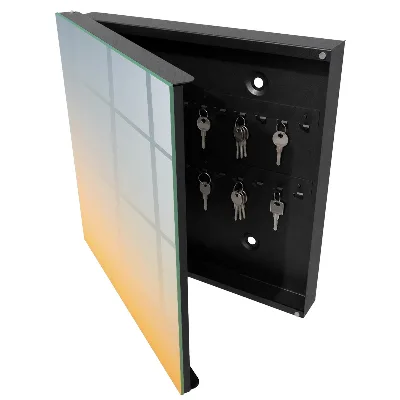 Schlüsselschrank für den Flur Pastell Ost