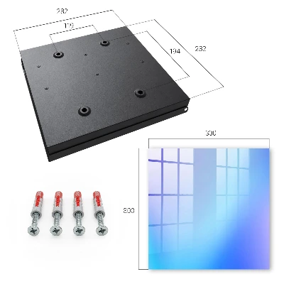 Schlüsselschrank für den Flur Ruhiger Gradient