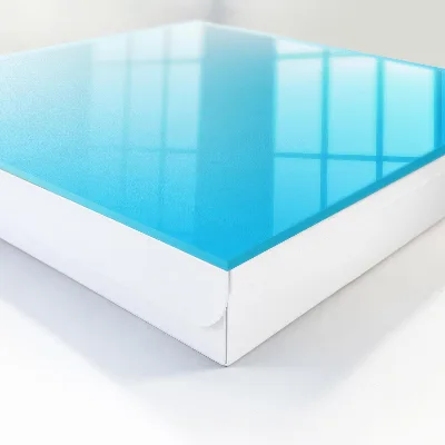 Schlüsselschrank Blauer Farbverlauf