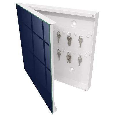 Schlüsselschrank Dunkelmarineblau