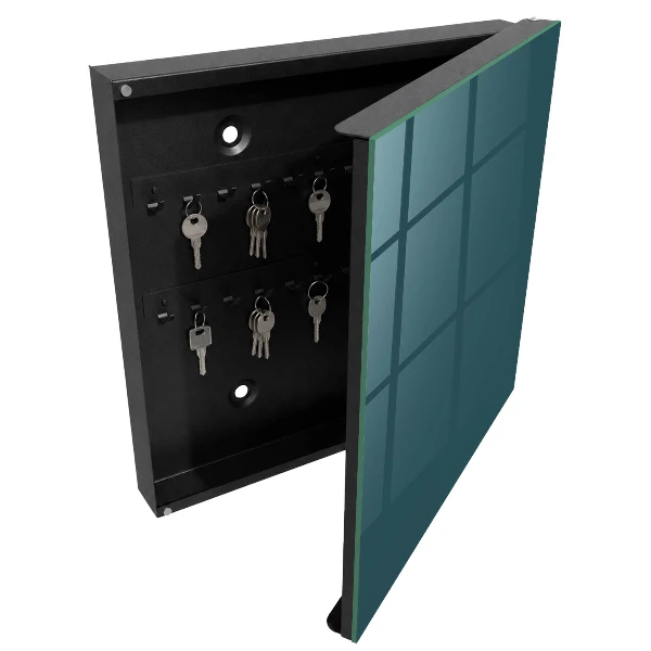 Schlüsselschrank Dunkeltürkis