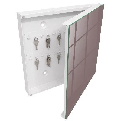 Schlüsselschrank für den Flur Aschbraun
