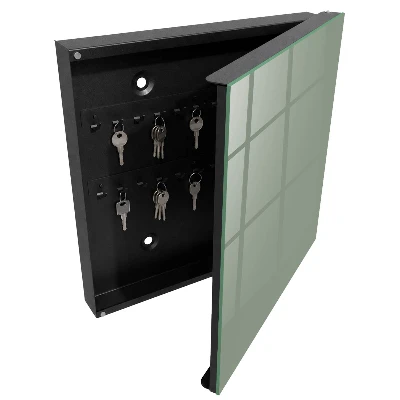 Schlüsselschrank für den Flur Salbei