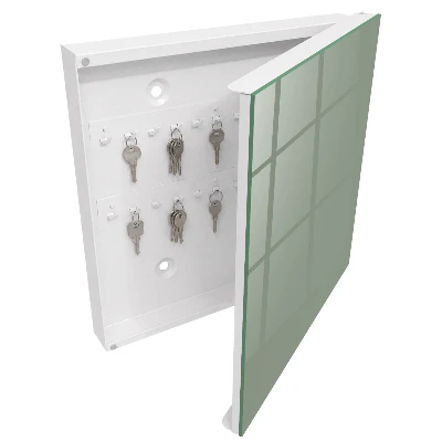 Schlüsselschrank für den Flur Salbei