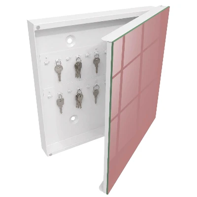 Schlüsselschrank Kräftiges Burgunderrot