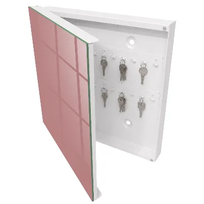 Schlüsselschrank Kräftiges Burgunderrot
