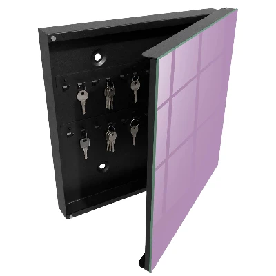 Schlüsselschrank für den Flur in Hellviolett