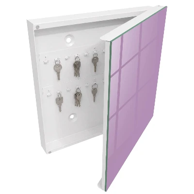 Schlüsselschrank für den Flur Hellviolett