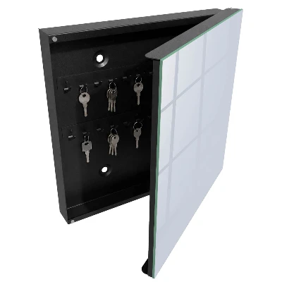 Schlüsselschrank Graublau