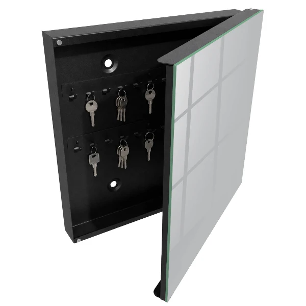Schlüsselschrank Glattes Grau