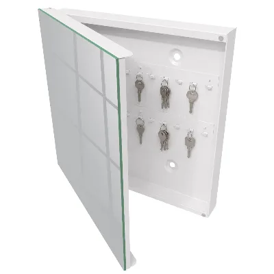 Schlüsselschrank Glattes Grau