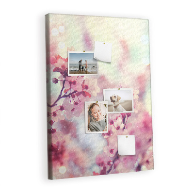 Bilder-korktafel Frühlingsblumen