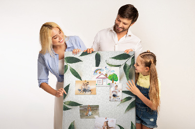 Bilder-korktafel Der rahmen der grünen blätter