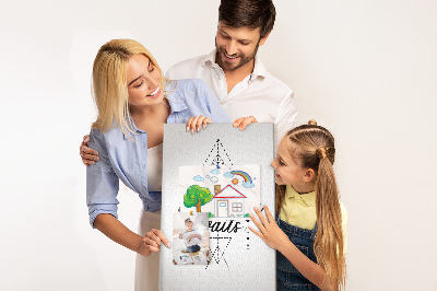 Bilder-korktafel Zeit für abenteuer
