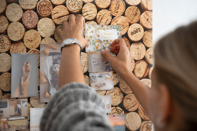 Kork pinnwand Holzweinstaus aus holzwein