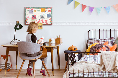 Korktafel Planer für kinder