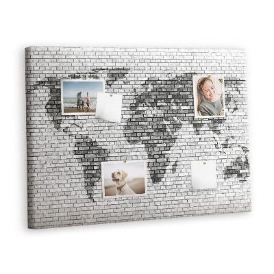 Bilder mit korkrückwand Wand der ziegelwelt