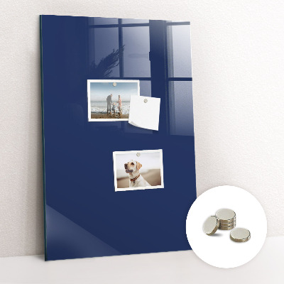 Magnettafel Navy blau