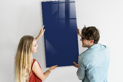 Magnettafel Navy blau