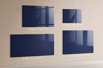 Magnettafel Navy blau