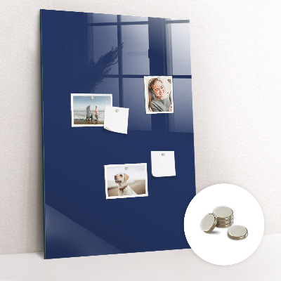 Magnettafel Navy blau