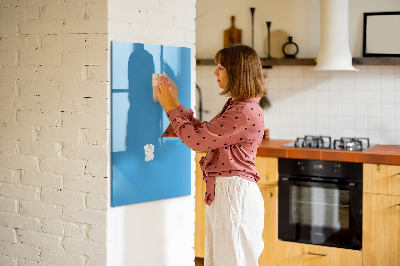 Magnettafel Farbe blau