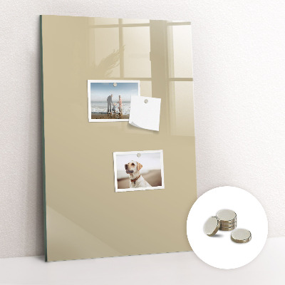 Magnettafel Beige Farbe