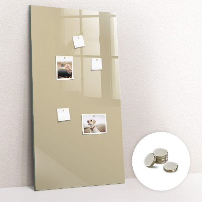 Magnettafel Beige Farbe